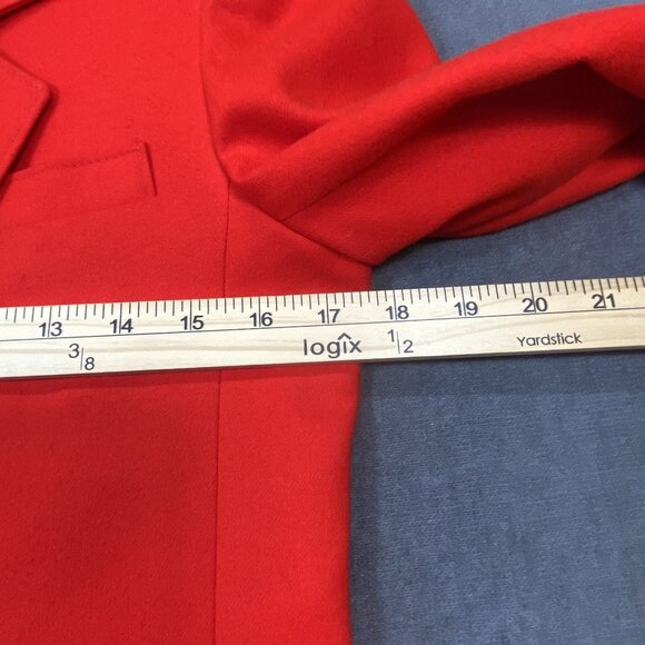 Vintage Pendleton Wool Blazer Jacket Womens SZ 8 Petite Single Breasted Buttons - Picture 15 of 15